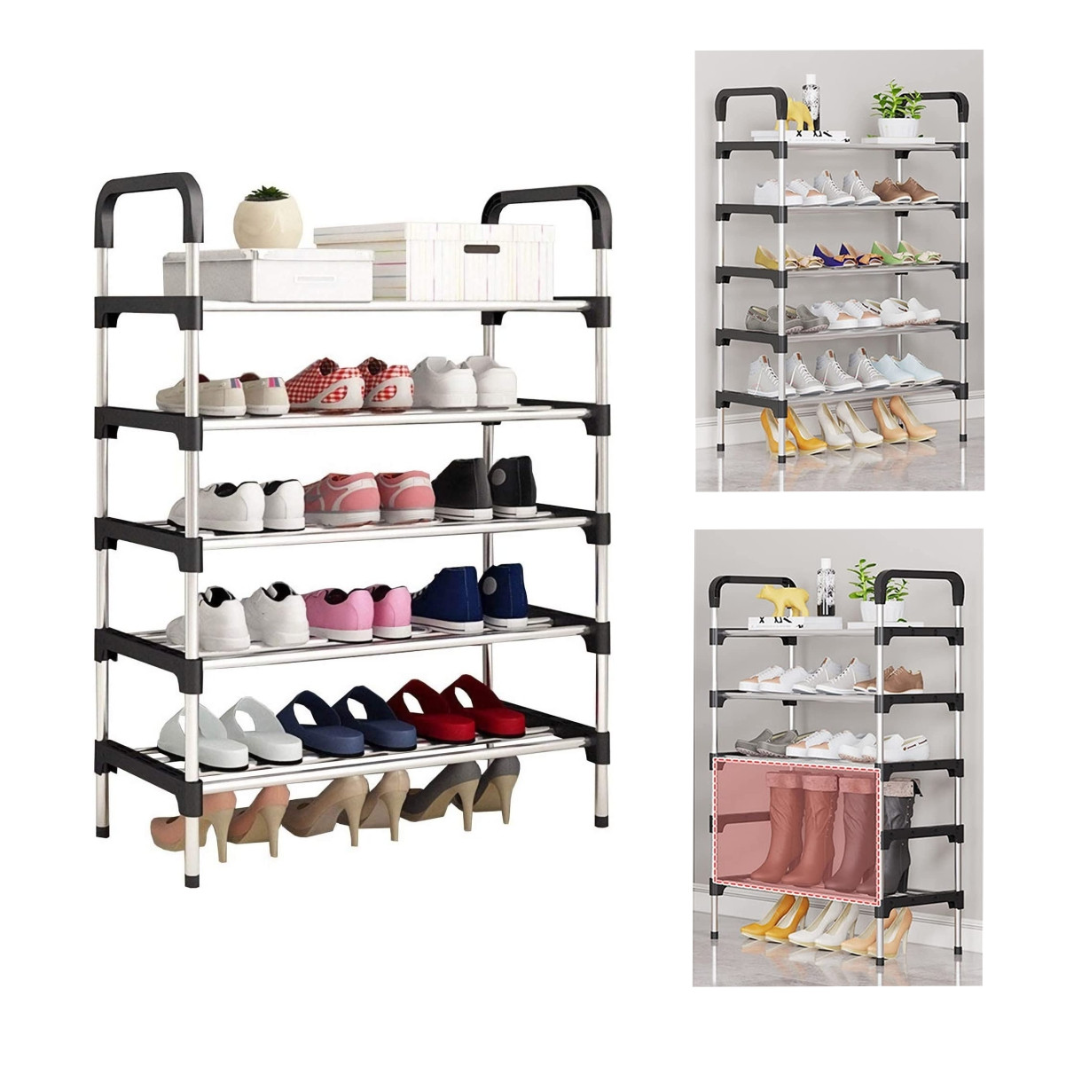 Miniatura 4 de Zapatero 5 Niveles 15 Pares Organizador